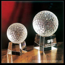 Bola de golfe do cristal de 80mm para a decoração Home (KS201407)